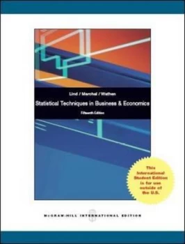Image of Statistical Techniques in Business and Economics by Lind Paperback