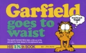 Image of garfield goes to waist his 18th book