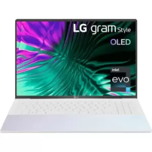 image of LG gram Style OLED 16" 16Z90RS-K.AA77A1 Laptop Intel Core i7 1TB SSD - White