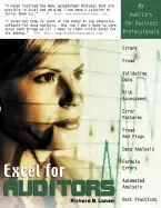 Image of excel for auditors audit spreadsheets using excel 97 through excel 2007