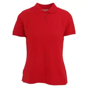 Image of Absolute Apparel Womens/Ladies Diva Polo (XL) (Red)