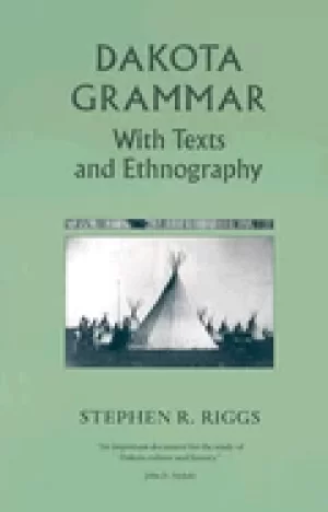 Image of dakota grammar with texts and ethnography