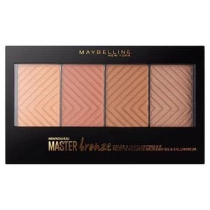 image of Maybelline Master Bronze Color and Highlighting Kit Nude