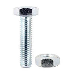 Image of TIMco Hexagonal Set Screws - 6 x 16mm Pack of 8