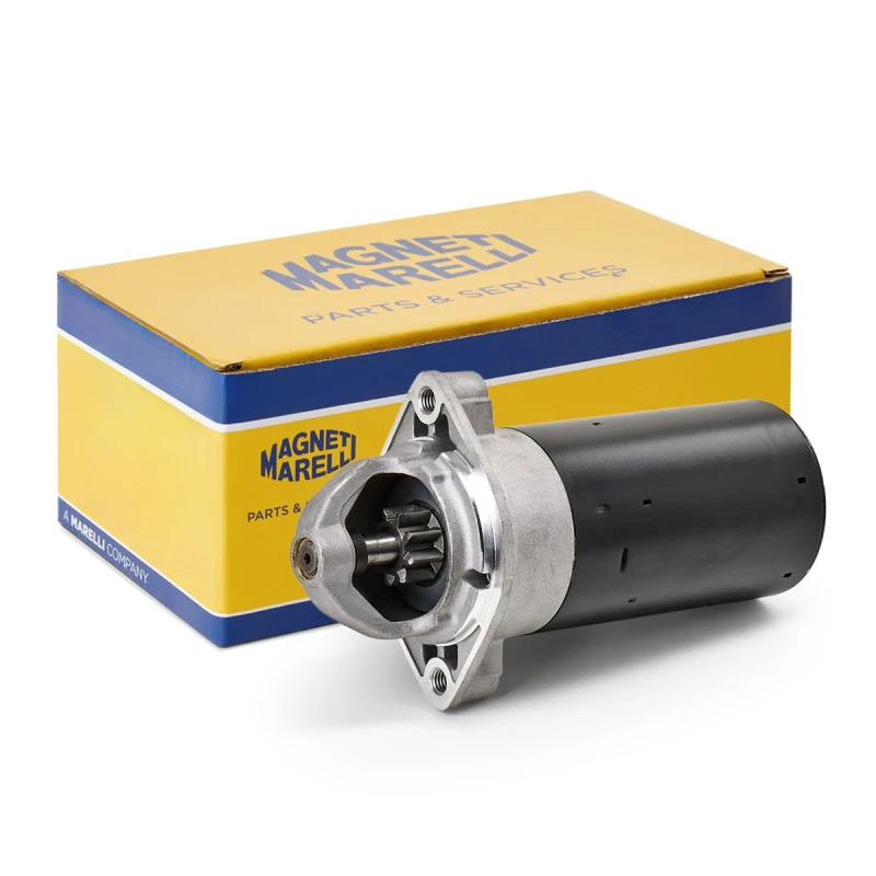 Image of MAGNETI MARELLI 063720984010 Starter motor 2kW, 12V, Number of Teeth: 9 Starter (2)