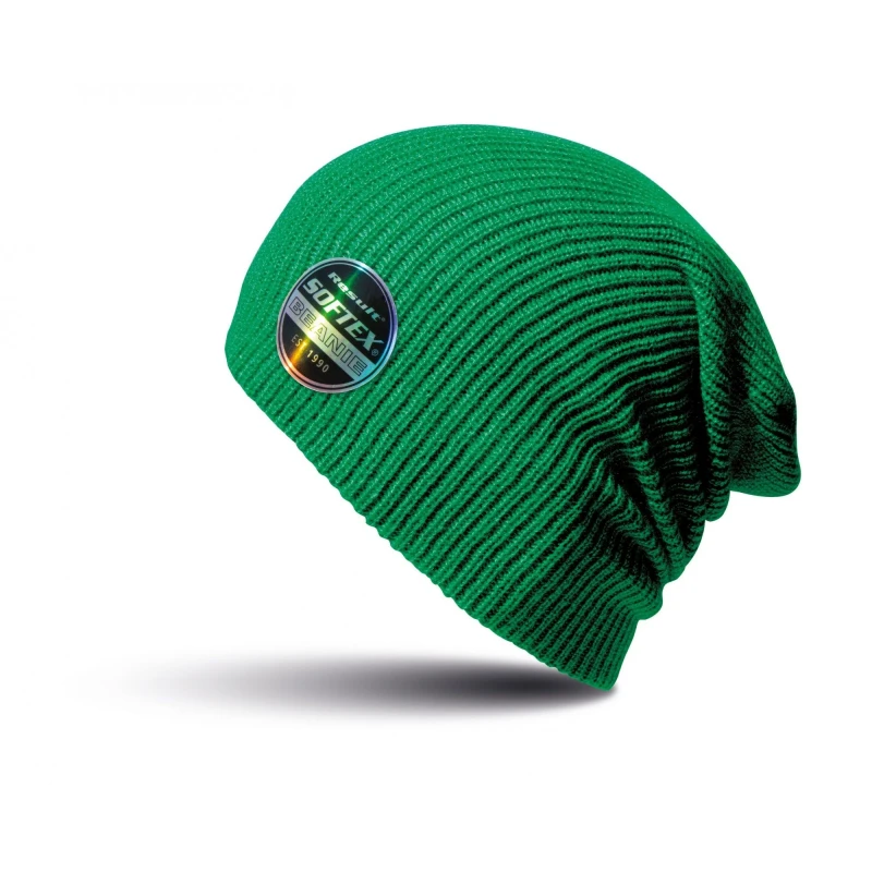 Image of Result Result Men Winter Essentials Core Softex Beanie Hat in Pale Green Pale Green One Size Male 5057080699636