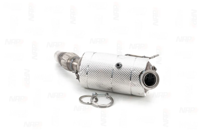 Image of NAP carparts CAD10854 Particulate Filter with fastening/mounting material Silicon carbide Soot-/ Particle Filter,exhaust system (1256)