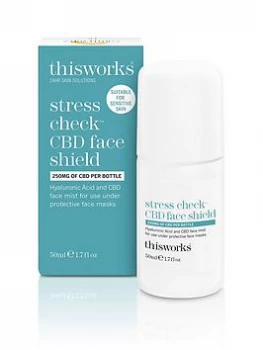 Image of thisworks Stress Check CBD Face Shield 50ml