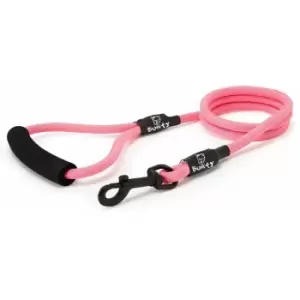 Image of Strong Nylon Rope Dog Puppy Pet Lead Leash with Clip for Collar Harness - Pink - X-Large - Bunty