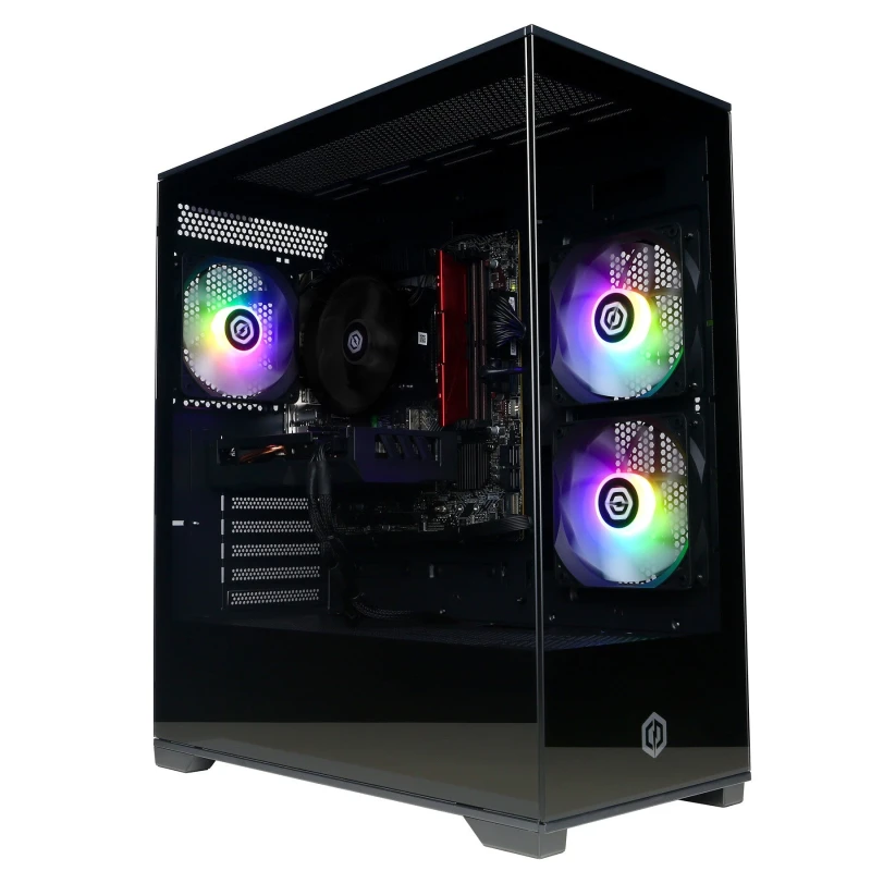 Image of CyberpowerPC CyberPowerPC VV2444 PC Intel Core Ultra 7 265KF 32GB DDR5-SDRAM 1TB SSD NVIDIA GeForce RTX 5060 Ti Windows 11 Home Midi Tower Black VV2