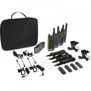 Image of Motorola Solutions TLKR T82 Extreme Quad 188082 PMR handheld transceiver 4 Piece set