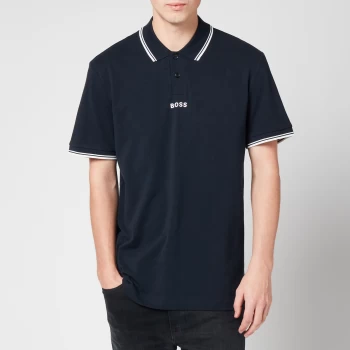 Image of Hugo Boss PChup Polo Shirt Navy Size 2XL Men