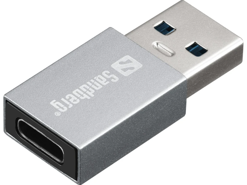Image of Sandberg USB-A to USB-C Dongle