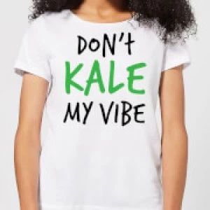Image of Dont Kale my Vibe Womens T-Shirt - White - 3XL