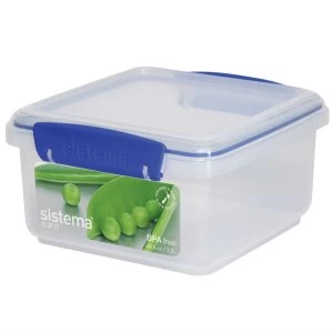 Image of Robert Dyas Sistema 1.2L Lunch Plus KLIP IT Stackable Food Storage Container
