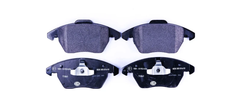 Image of HELLA Brake pad set HELLA 8DB 355 014-511