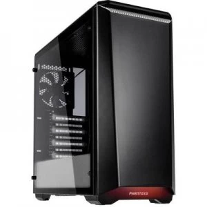 image of Phanteks P400 Midi tower PC casing Black, White 2 built-in fans