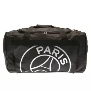 Image of Paris Saint Germain FC Colour React Holdall (One Size) (Black/Silver)