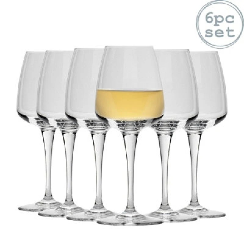 Image of Bormioli Rocco Aurum White Wine Glasses - 350ml Clear unisex