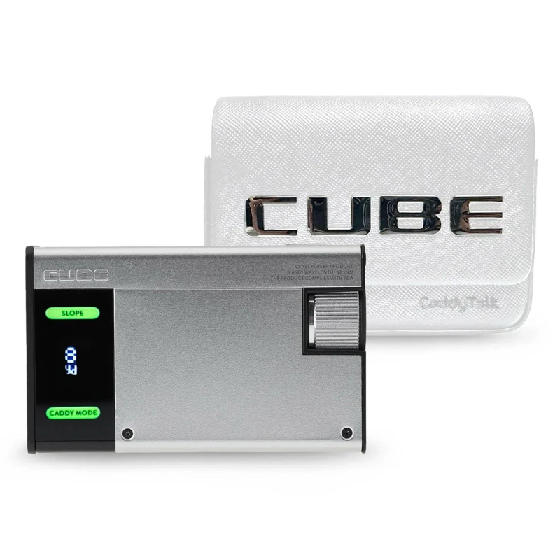 Image of CaddyTalk Cube Rangefinder White Case unisex One size