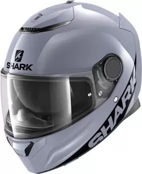 Image of Shark Spartan Blank Helmet, grey, Size 2XL, grey, Size 2XL