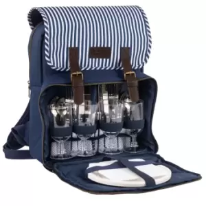 Image of Three Rivers Insulated 4 Person Filled Picnic Backpack