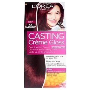Image of Casting Creme Gloss 360 Black Cherry Semi Permanent Hair Dye Red