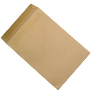 image of 5 Star C4 Self Seal Pocket Envelopes 115gsm Manilla Pack of 250 Envelopes