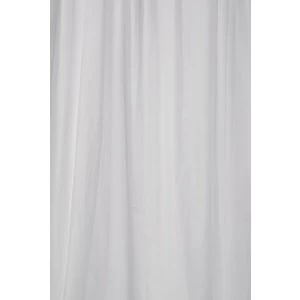 Image of Croydex PVC Shower Curtain - White