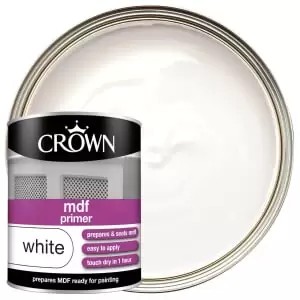 Image of Crown Retail Mdf Primer Brilliant White 750ml