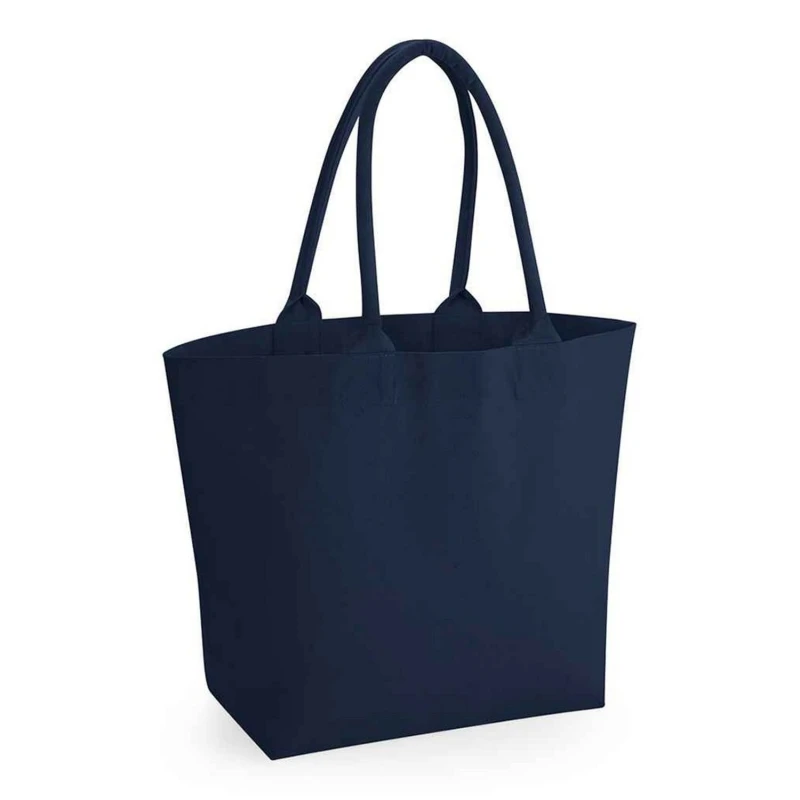 Image of Westford Mill Womens Fairtrade Tote Bag in Navy Navy Female One Size