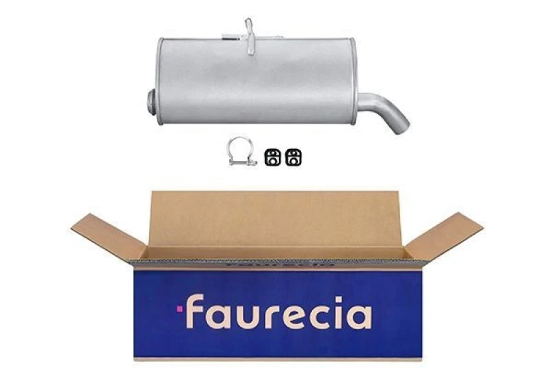 Image of Rear silencer HELLA 8LD 366 027-881