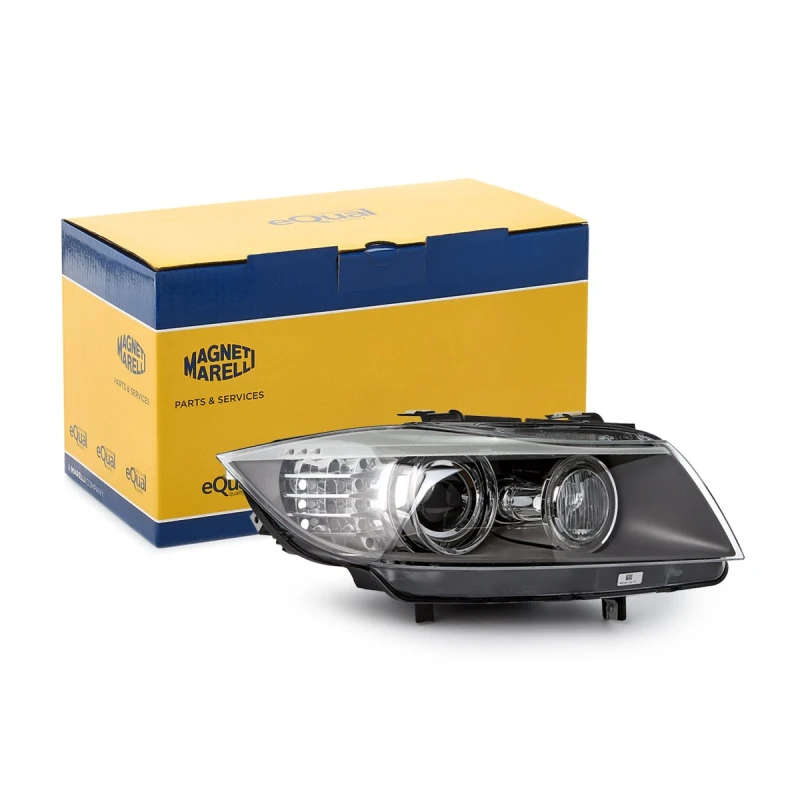 Image of MAGNETI MARELLI 719000000036 Headlights H8, Right, without bulbs, Bi-Xenon Headlight (259)