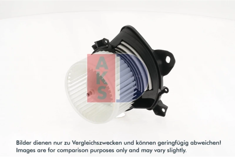 Image of AKS DASIS 018008N Blower Motor for vehicles with automatic climate control, for left-hand drive vehicles Interior Blower (2669)