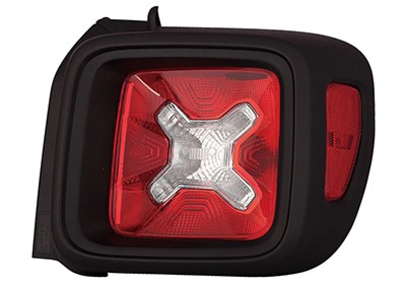 Image of VAN WEZEL 2126922 Rear light with bulb holder, Right Combination Rearlight (391)