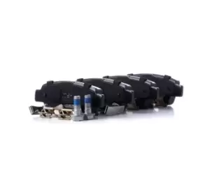 Image of MASTER-SPORT Brake pad set HONDA 13046057542N-SET-MS 43022SWWG01,43022SWWG02,43022T1GG00