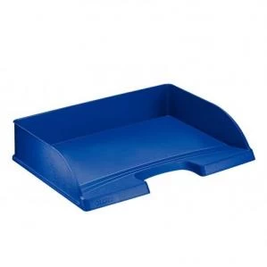 Leitz Plus Landscape Letter Tray A4 - Blue - Outer carton of 5