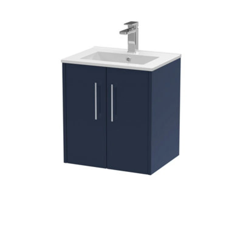 Image of Hudson Reed 500 Wh 2-Door Vanity & Basin 2