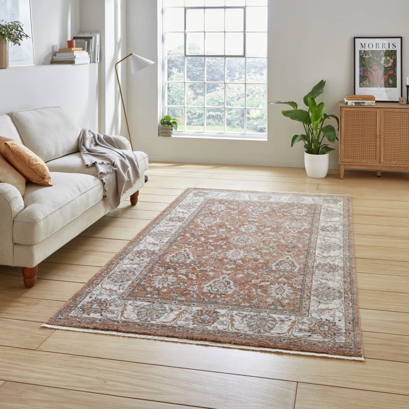 Image of Think Rugs Think Rugs Vintage Terracotta Rug - 120x170cm