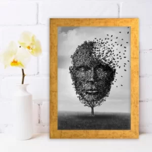Image of AC1261445380 Multicolor Decorative Framed MDF Painting