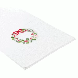 Image of Le Chateau Textiles Christmas Garland Table Runner
