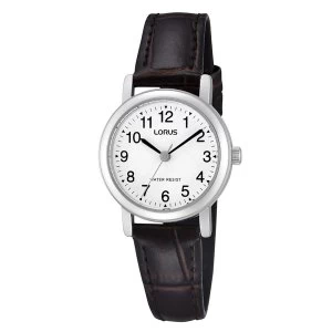 Image of Lorus RRS57UX9 Ladies Classic Watch With Clear Arabic Numerals & Second Hand