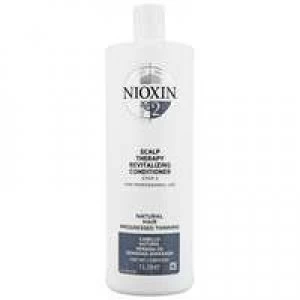 image of Nioxin 3D Care System System 2 Step 2 Scalp Therapy Revitalizing Conditioner: For Natural Hair And Progressed Thinning 1000ml