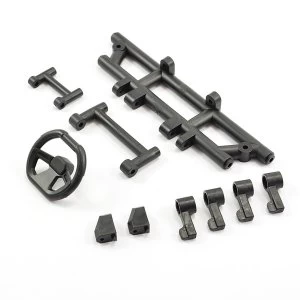 Image of Ftx Futura Rear Support, Bumpe R Braces, Servo & Seat Mounts