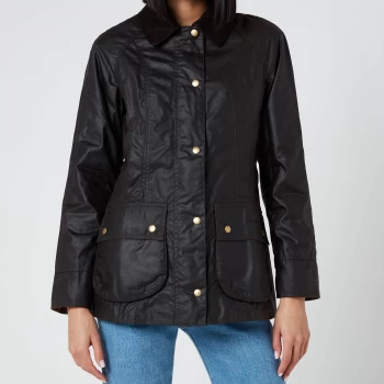Image of Barbour Womens Beadnell Wax Jacket - Rustic - UK 16