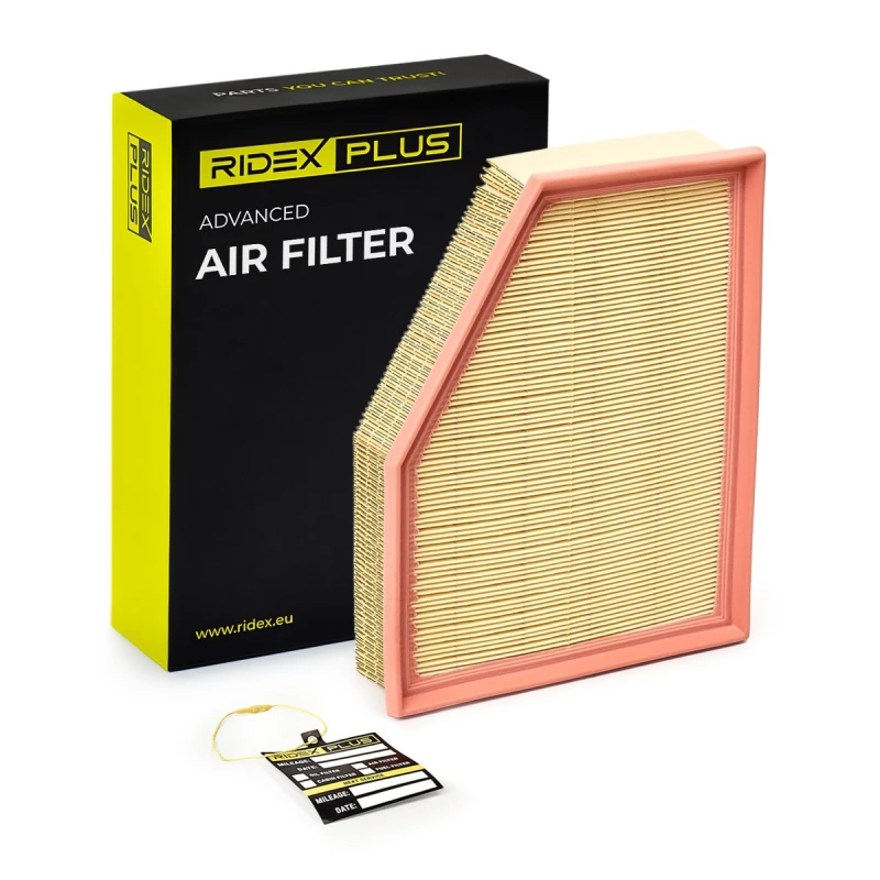 Image of RIDEX PLUS 8A0874P Air filter Filter Insert Air Filter (8)