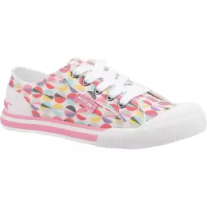 Image of Rocket Dog Womens Jazzin Jixel Lace Up Casual Plimsolls UK Size 8 (EU 41)