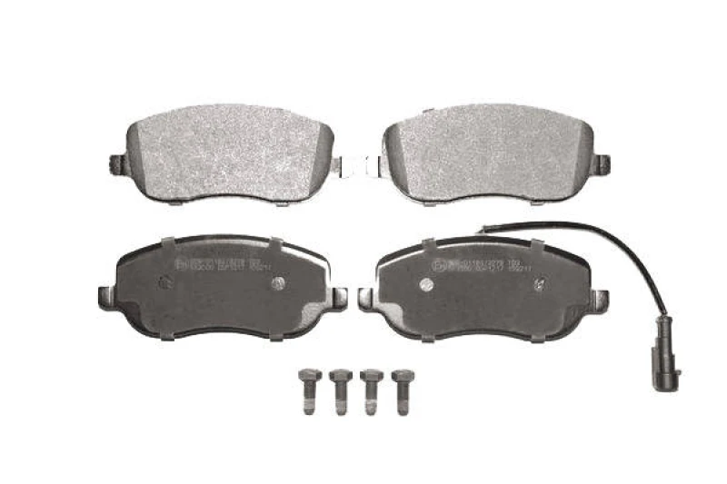Image of LPR 05P1217 Brake pad set with bolts/screws Brake Pad Set,disc brake (402)