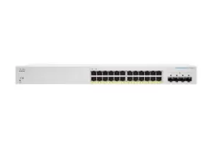 Image of Cisco CBS220-24FP-4X Managed L2 Gigabit Ethernet (10/100/1000)...
