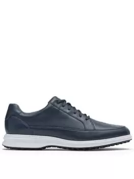 Image of Rockport Tm Links Lace To Toe Golf Shoe, Navy, Size 12, Men